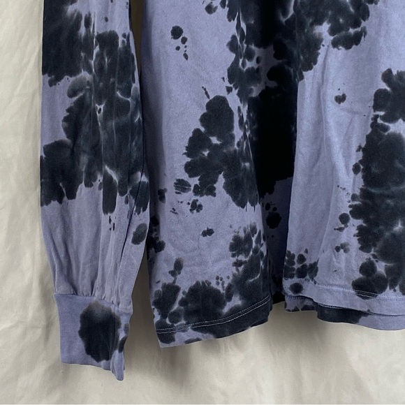 The Simpsons Treehouse of Horror Alien Tie-Dye Long Sleeve Shirt Size Medium - Picture 11 of 16